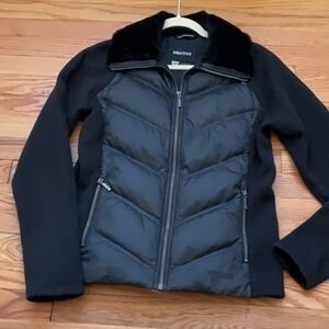 Marmot Women's Down Wool Jacket Black